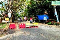 Setelah Diprotes Warga, Jalan Karangmojo-Semanu Gunungkidul Akhrinya Mulai Diperbaiki