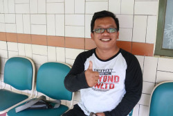 David Rela Tempuh PP Banyumas-Jogja Demi Perjuangkan Kesehatan Anak Bersama JKN