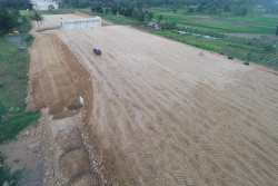 Konstruksi Jalan Tol Jogja Bawen Dipercantik Lewat Program Beautifikasi