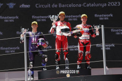 Pebalap Astra Honda Raih Podium Tertinggi di FIM JuniorGP Barcelona