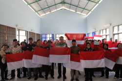 Pemilu 2024, Puluhan Orang Ikuti Latihan Dasar Bela Negara di Sleman