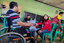 Sambangi NPC Jogja, Ketum IOA Yayuk Basuki: Atlet Difabel Punya Hak yang Sama