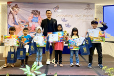 Peringati Hari Anak, Luxury Malioboro Hotel Yogyakarta Gelar Lomba Mewarnai