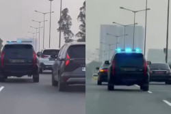 Viral Pajero Berpelat Polisi Ugal-ugalan saat Kawal Camry
