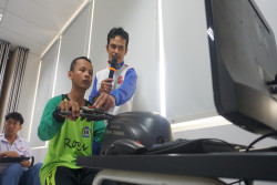 Ratusan Pelajar Diajak Aman Berlalu Lintas