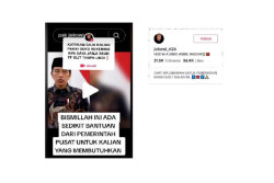 Nomor WA Atas Nama Presiden Bagikan Bansos Rp15 Juta, Ini Faktanya