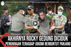 Beredar Video Rocky Gerung Resmi Ditahan, Ini Faktanya