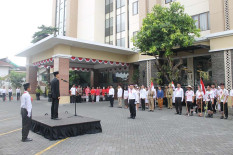 HUT Ke-78 Republik Indonesia, Horison Ultima Riss Malioboro Yogyakarta Gelar Upacara Bendera
