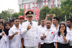 Upacara HUT RI ke-78 di Sleman Diikuti Oleh Mahasiswa Papua, Danang: Inilah Wujud Sleman Rumah Bersama