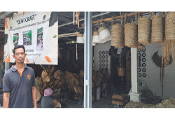 Berkat Kreativitas Membuat Kerajinan, Sarjiman Mampu Pekerjakan Puluhan Orang