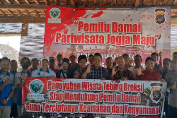 Paguyuban Wisata Tebing Breksi Deklarasikan Pemilu Damai