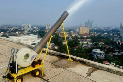 Tekan Polusi Udara, PLN Pasang Generator Air Buatan BRIN