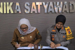 Pemkab-Polres Kulonprogo Sepakat Bersama Tangani Penanganan Korupsi di Pemerintahan