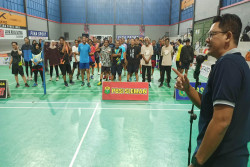 Puluhan Jurnalis Ikuti Turnamen Bulutangkis Antar Wartawan se-DIY