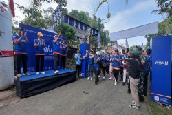 Ratusan Peserta Ramaikan Visiting Jogja Tourism Walk 2023 di Purwosari Kulonprogo