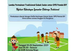 37 OPD Pemda DIY Bakal Ramaikan Kompetisi Gobak Sodor
