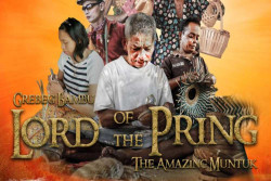 Pamerkan Keindahan Alam dan Kerajinan Bambu, Kalurahan Muntuk Gelar Lord of the Pring