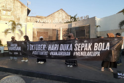 Peringatan Tragedi Kanjuruhan di Jogja, Massa Gelar Aksi Solidaritas