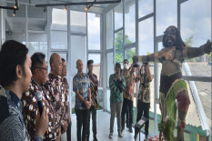 Koleksi Atribut dan Peraga WJNC Sejak 2016 Dipamerkan di PDIN Jogja