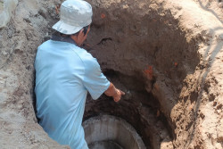 Warga Bantul Temukan Kerangka Manusia Saat Gali Septic Tank