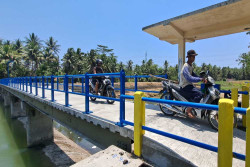 Rampung Lebih Cepat, Perbaikan Jembatan Pekik Jamal Telan Anggaran Rp870 Juta