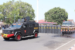 Kapolres Bantul: Sispamkota Bentuk Kesiapan Amankan Pemilu 2024