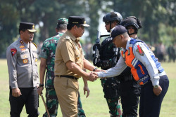 Apel Pengamanan Pemilu, Pj Gubernur Jateng Tekankan Kolaborasi