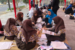 100 Siswa Antusias Ikut Gebyar Batik Sleman