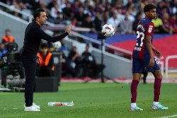 Barcelona Kalah di El Clasico, Xavi Kecewa