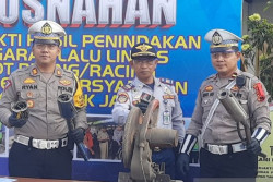 Ribuan Knalpot Brong Dimusnahkan Polres Boyolali
