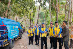 Air Sungai Mengering, Warga Gedangsari Kini Hanya Bisa Bergantung pada Bantuan