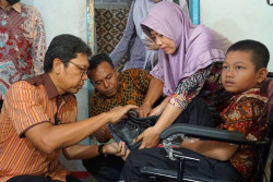 Pemkot Jogja Menyalurkan Bantuan untuk Anak Berkebutuhan Khusus