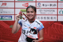 Juarai Kumamoto Masters 2023, Gregoria Sukses Bukukan Gelar Perdana BWF Super 500