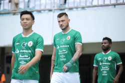 Penyerang Asal Ukraina Yevhen Bokhasvili Resmi Berpisah dengan PSS Sleman