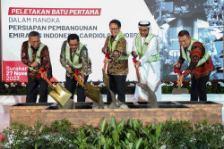 Peletakan Batu Pertama, Rumah Sakit Kardiologi Emirat - Indonesia Mulai Dibangun