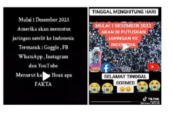 Jaringan Internet Indonesia Bakal Diputus 1 Desember, Ini Faktanya