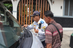 Ratusan Mobil Angkutan Barang Terjaring Razia di Perbatasan Jogja