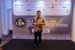 Direktur Utama Bank BPD DIY Santoso Rohmad Masuk Top 100 CEO 2023