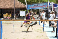 Kormi Sleman Lestarikan Kreasi Budaya lewat Lomba Pacuan Kuda Kepang