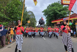 9 Ogoh-Ogoh Banteng Meriahkan Deklarasi Tim Pemenangan Ganjar - Mahfud di Magelang