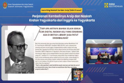 Arsip Perjalanan Kembalinya Naskah Kraton dari Inggris ke Jogja Diluncurkan