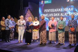 50 Kelompok Masyarakat di Sleman Dapat Hibah Gamelan