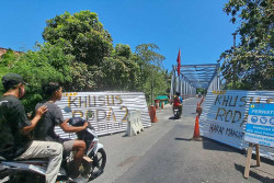 Hanya Boleh Dilewati Sepeda Motor, Pembukaan Jembatan Glagah Mundur hingga Jelang Natal