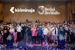 Rayakan HUT Ke-3, KiriminAja Berani Berubah & Apresiasi Karyawan