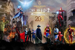 Rayakan Tahun Baru dengan Pesta ala Superhero di Queen of the South Beach Resort & Hotel