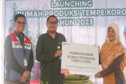 Tingkatkan Produktivitas Olahan Koro, Pertamina Resmikan Rumah Produksi Tempe Koro