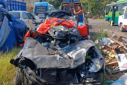 Mobil Tabrak Truk di Tol Solo-Ngawi, 1 Orang Meninggal Dunia