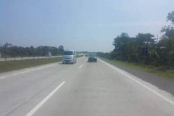 Lalu Lintas Tol Cipali 1 Januari 2024 Terpantau Ramai Lancar