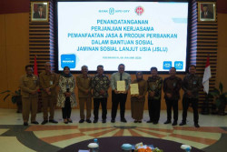 Dukung Penuh Program JSLU, BPD DIY Tandatangani Kerja Sama dengan Dinsos DIY