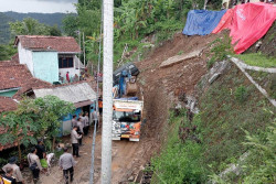 Ditanya soal Perbaikan Talut Jebol karena Longsor, Kalurahan Gerbosari Angkat Tangan
